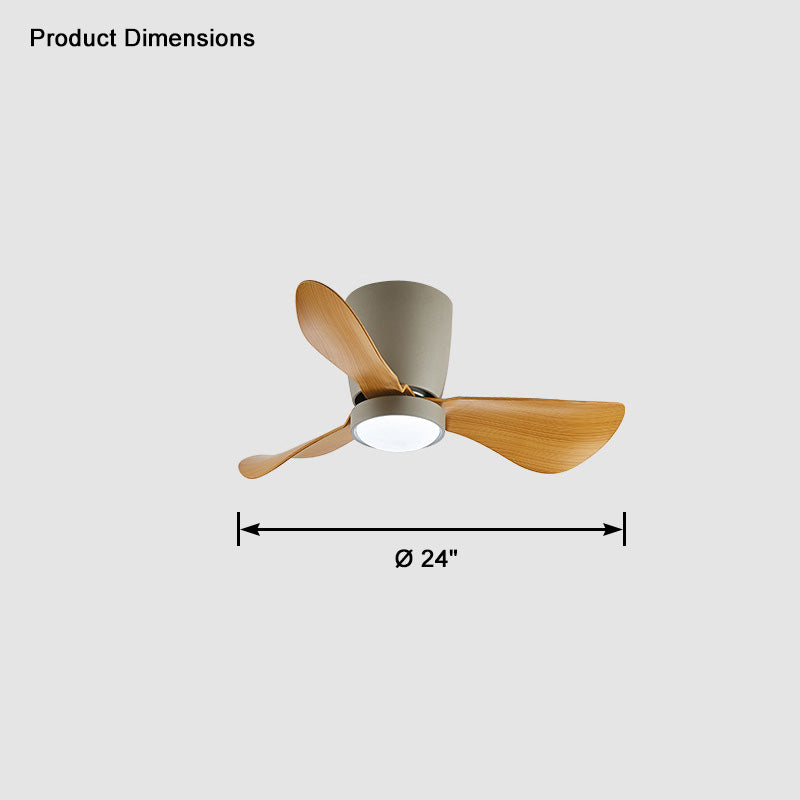 Lampe de ventilateur de plafond à profil bas WOMO-WM5056