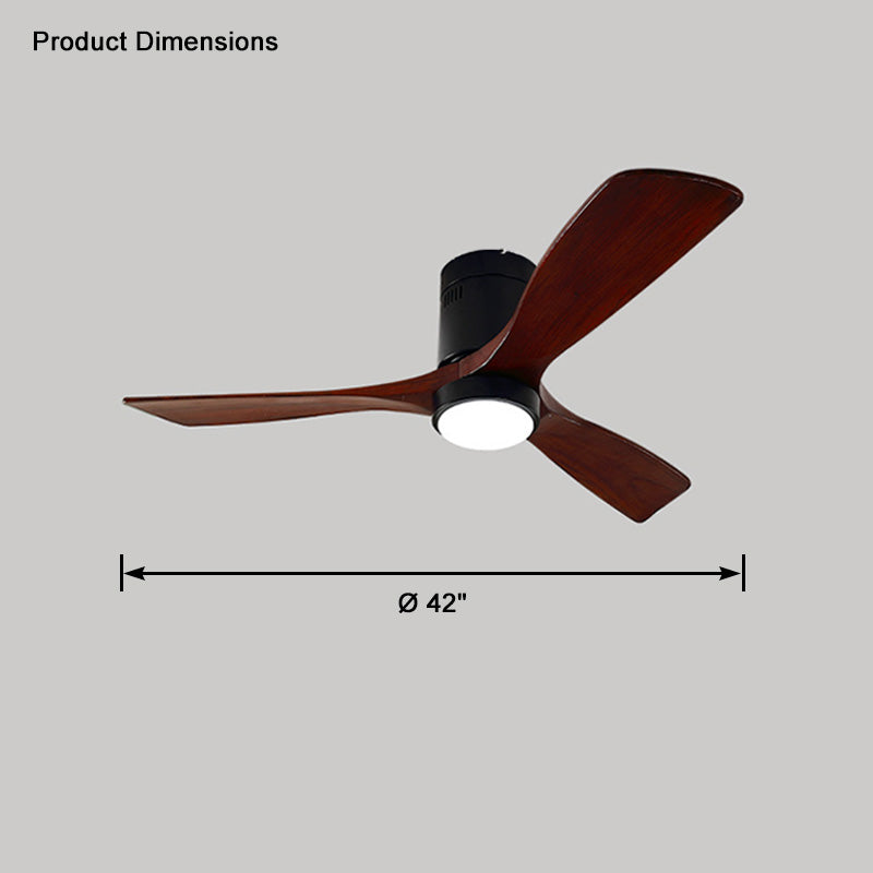 WOMO Ventilateur de plafond bas 3 Pales-WM5067