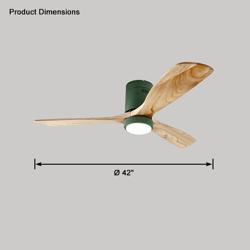 WOMO Ventilateur de plafond bas 3 Pales-WM5067