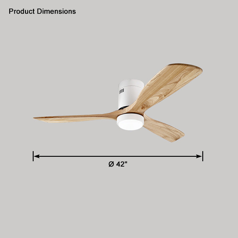 WOMO Ventilateur de plafond bas 3 Pales-WM5067
