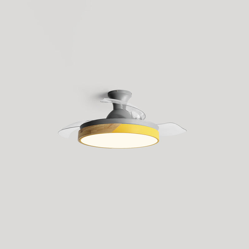 WOMO Ventilateur de plafond bas Pale Retractable-WM5077