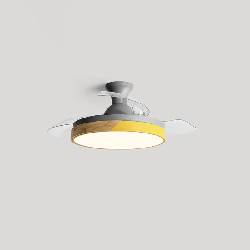 WOMO Ventilateur de plafond bas Pale Retractable-WM5077