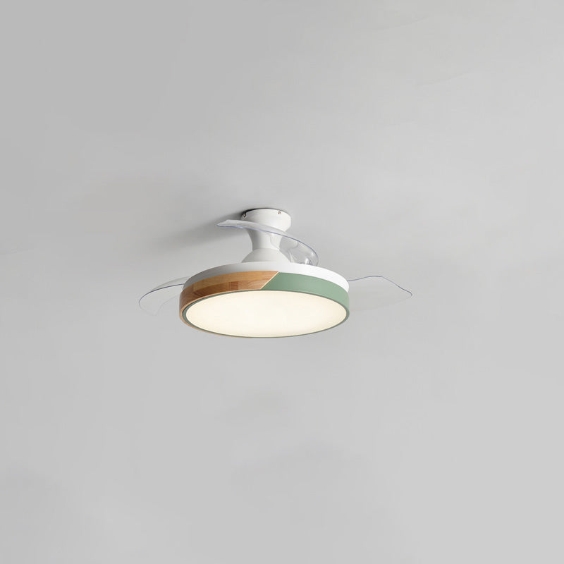 WOMO Ventilateur de plafond bas Pale Retractable-WM5077