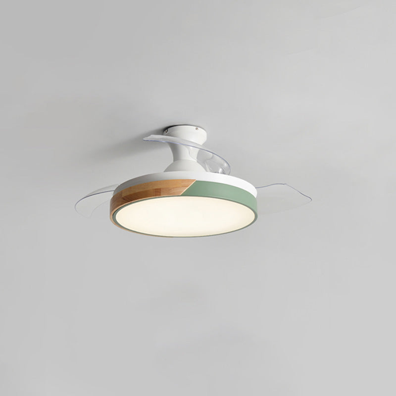 WOMO Ventilateur de plafond bas Pale Retractable-WM5077