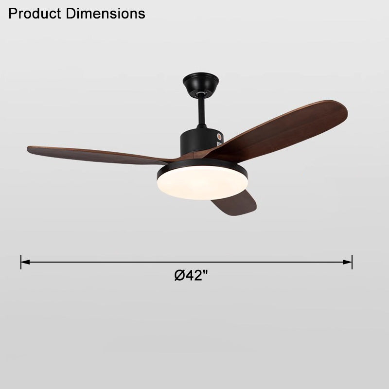 WOMO Ventilateur de plafond 3 Bois Pales-WM5090
