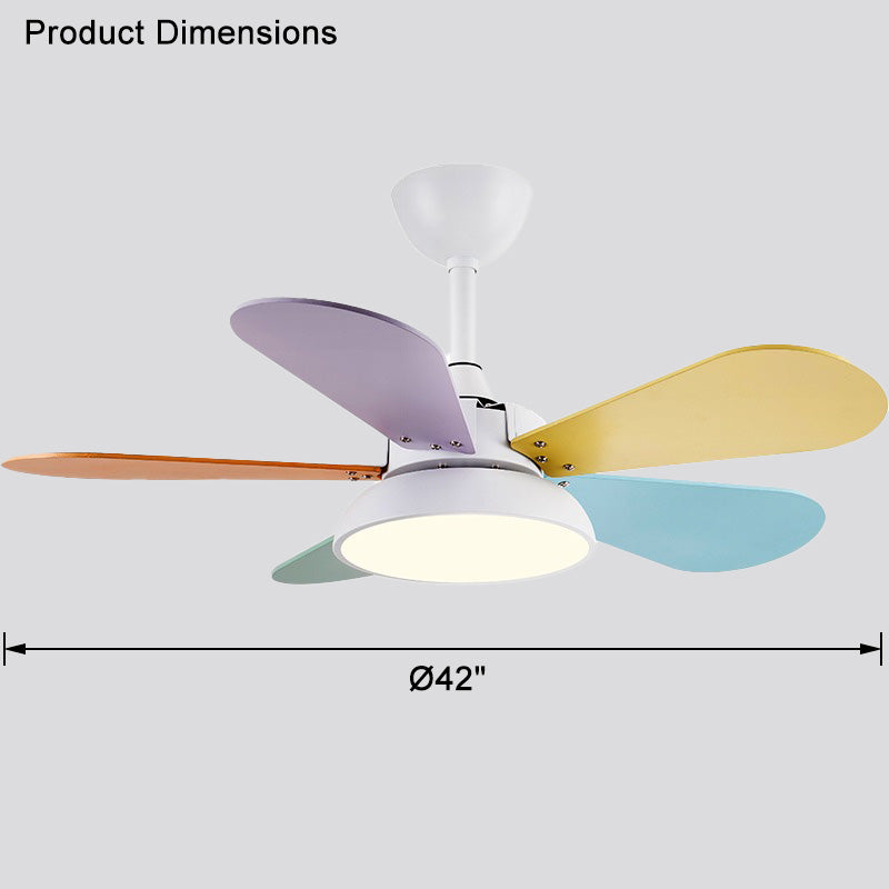 Lampe de ventilateur de plafond WOMO Scandi-WM5092