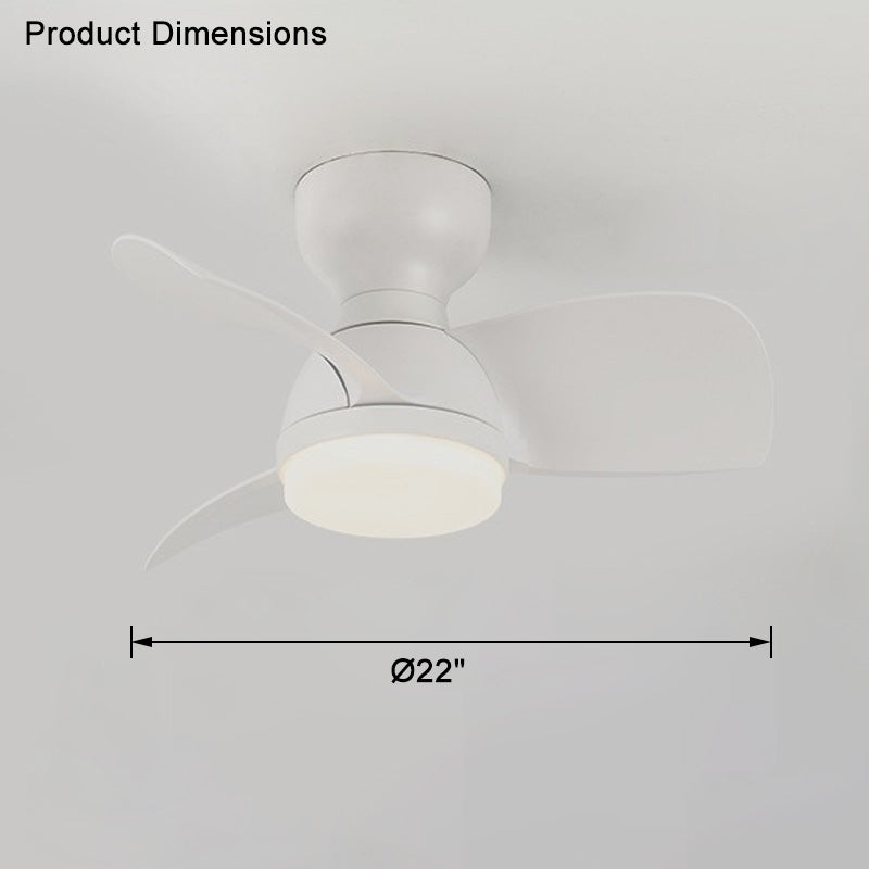 WOMO Petit Ventilateur de plafond Faible Hauteur-WM5114