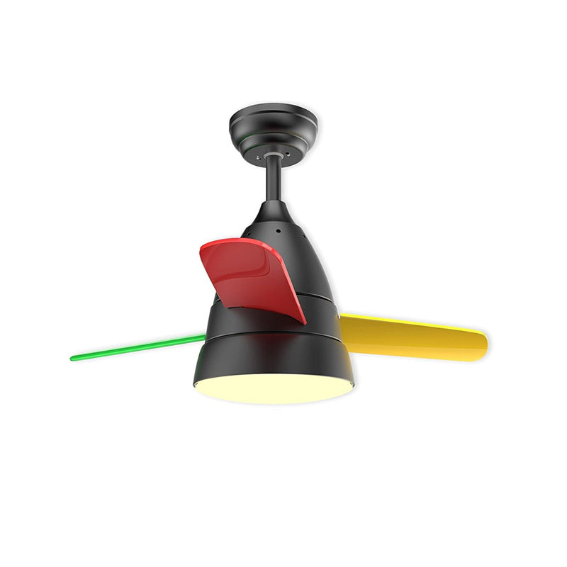 WOMO 3 lames conique lampe de ventilateur de plafond-WM5099