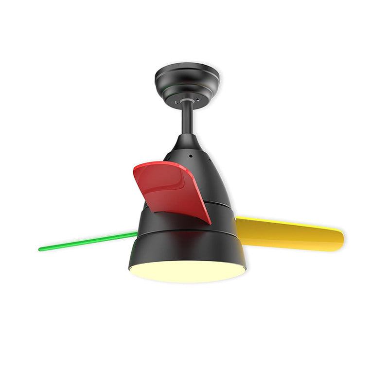WOMO 3 lames conique lampe de ventilateur de plafond-WM5099
