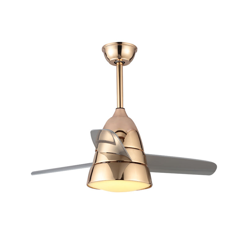 WOMO 3 lames conique lampe de ventilateur de plafond-WM5099