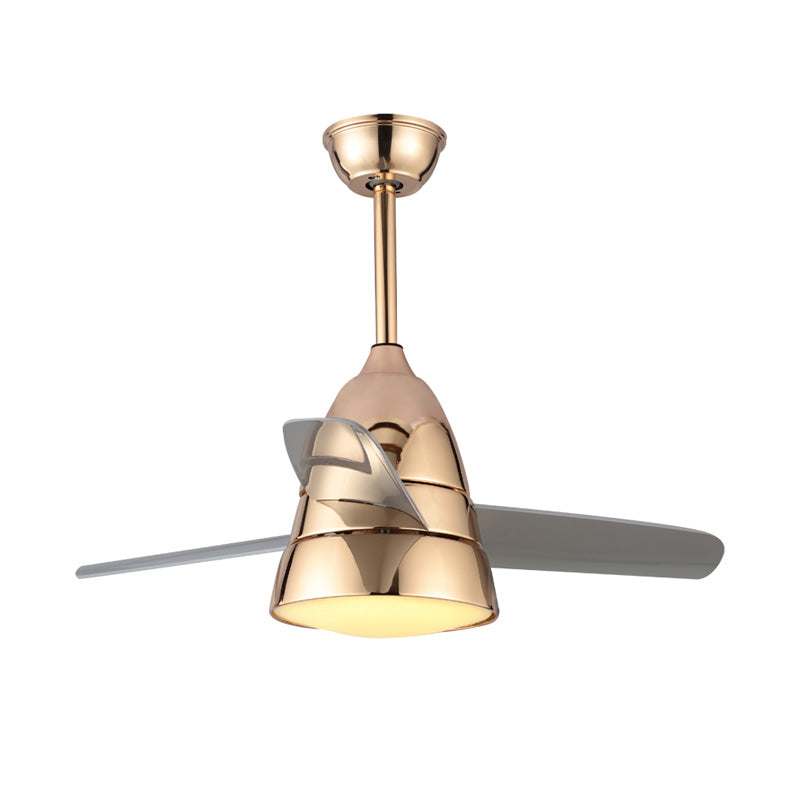 WOMO 3 lames conique lampe de ventilateur de plafond-WM5099