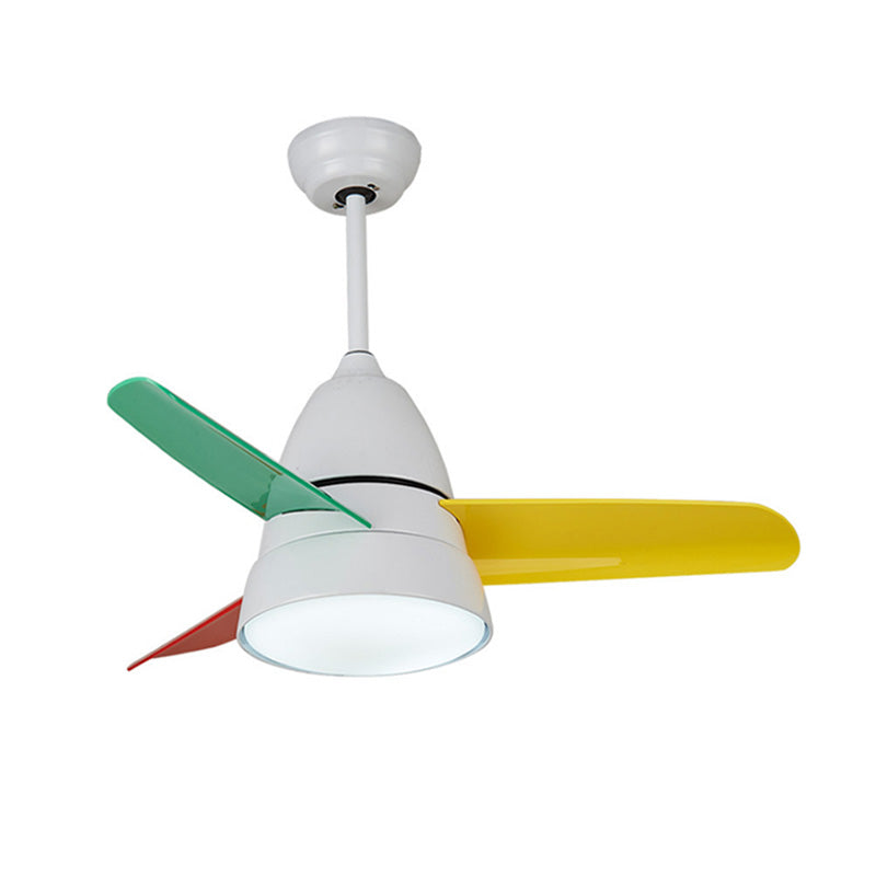 WOMO 3 lames conique lampe de ventilateur de plafond-WM5099