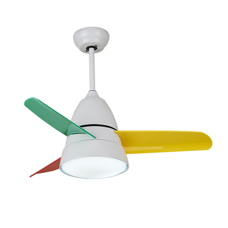 WOMO 3 lames conique lampe de ventilateur de plafond-WM5099