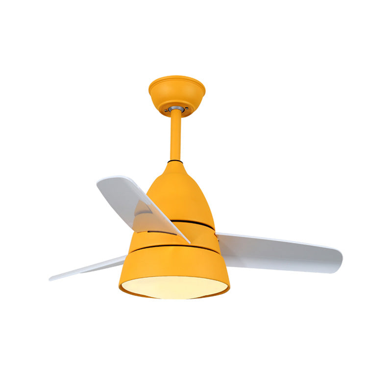 WOMO 3 lames conique lampe de ventilateur de plafond-WM5099