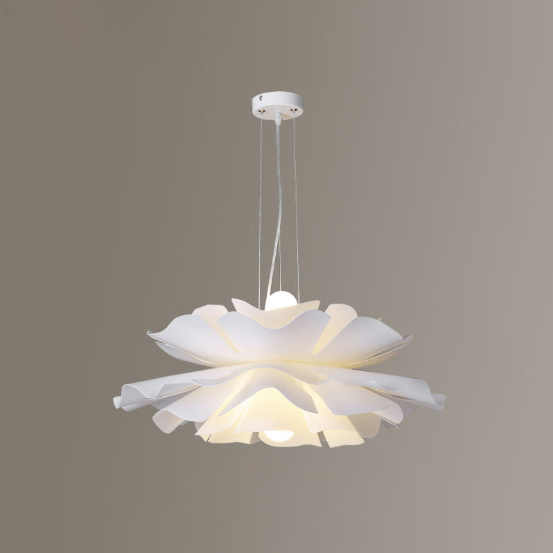 WOMO Suspension Petale de Fleur Blanche Design-WM2054