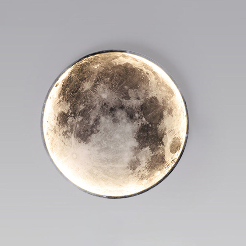 WOMO Appliques Murale Rond Lune/Terre - WM6102