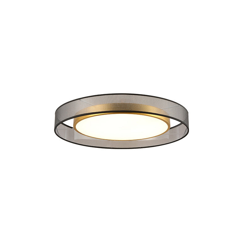 WOMO Plafonnier Rond Tissu - WM1033