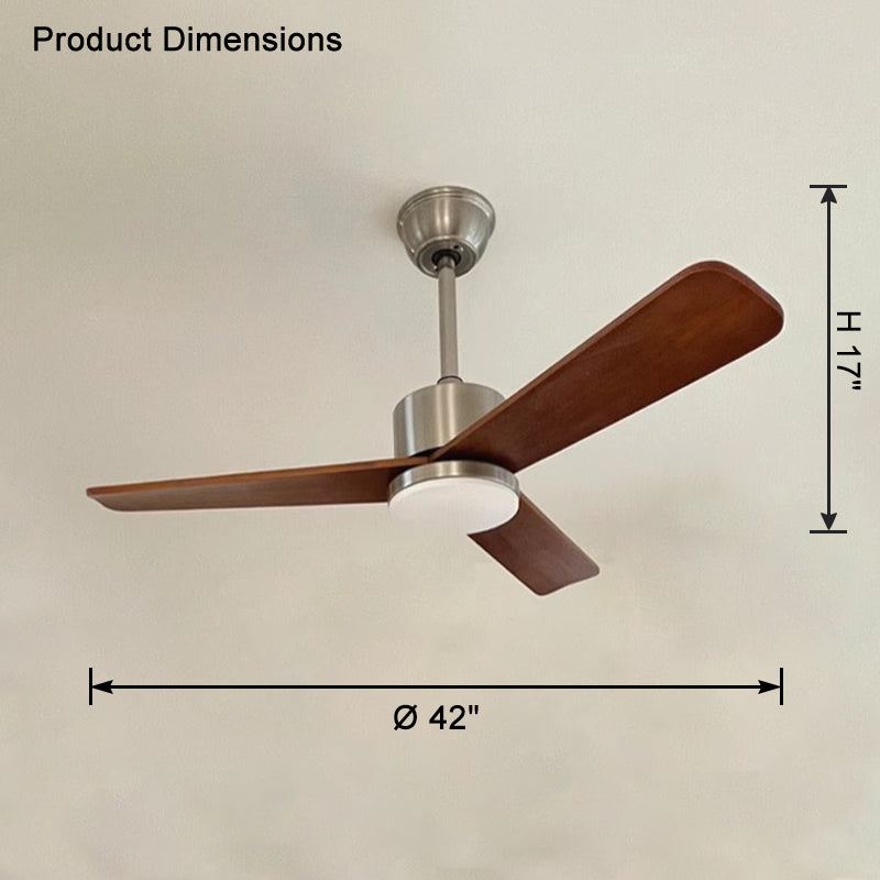 WOMO Ventilateur de plafond 3 Pales Metal-WM5117