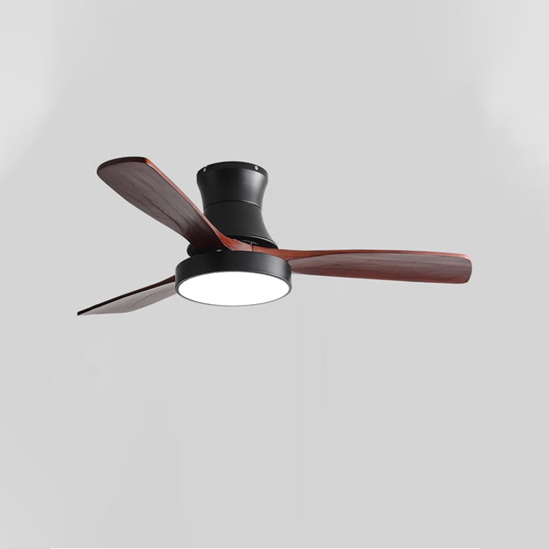 WOMO 3 Wood Blade Hugger Lampe de ventilateur de plafond-WM5120