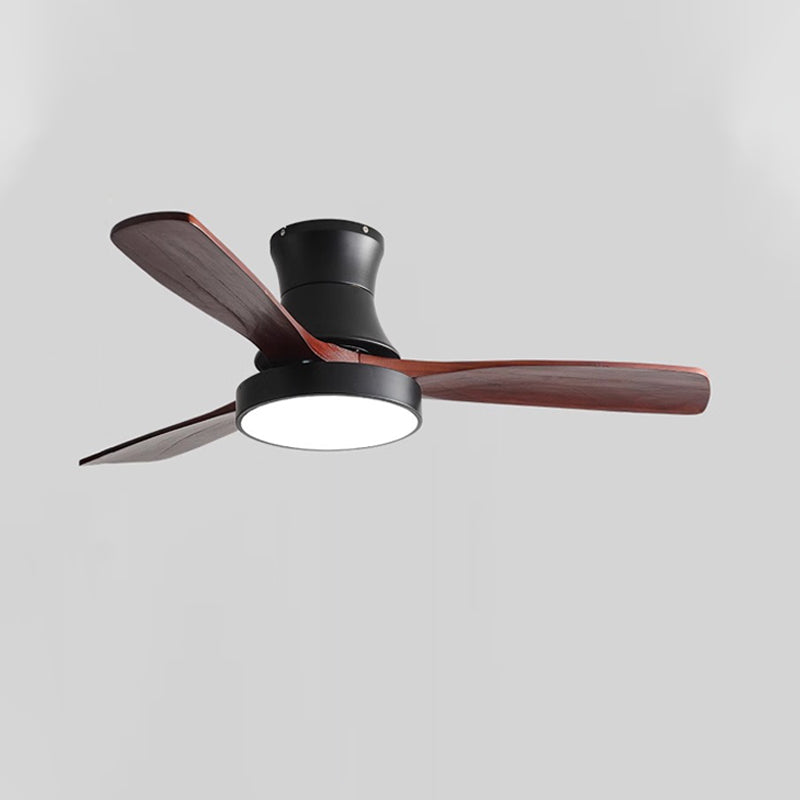 WOMO 3 Wood Blade Hugger Lampe de ventilateur de plafond-WM5120