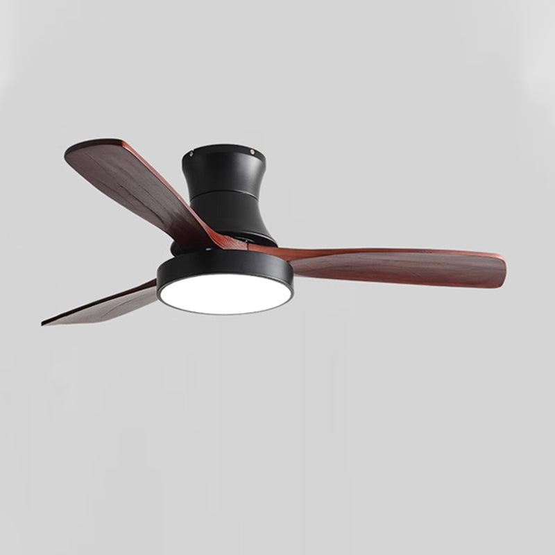WOMO 3 Wood Blade Hugger Lampe de ventilateur de plafond-WM5120