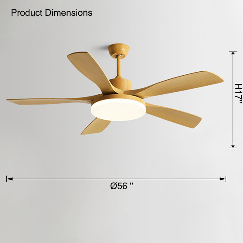 WOMO Ventilateur de plafond 5 Pales-WM5125