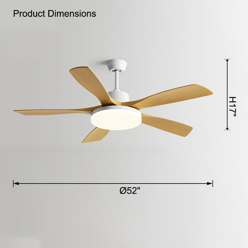 WOMO Ventilateur de plafond 5 Pales-WM5125