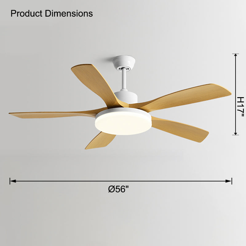 WOMO Ventilateur de plafond 5 Pales-WM5125