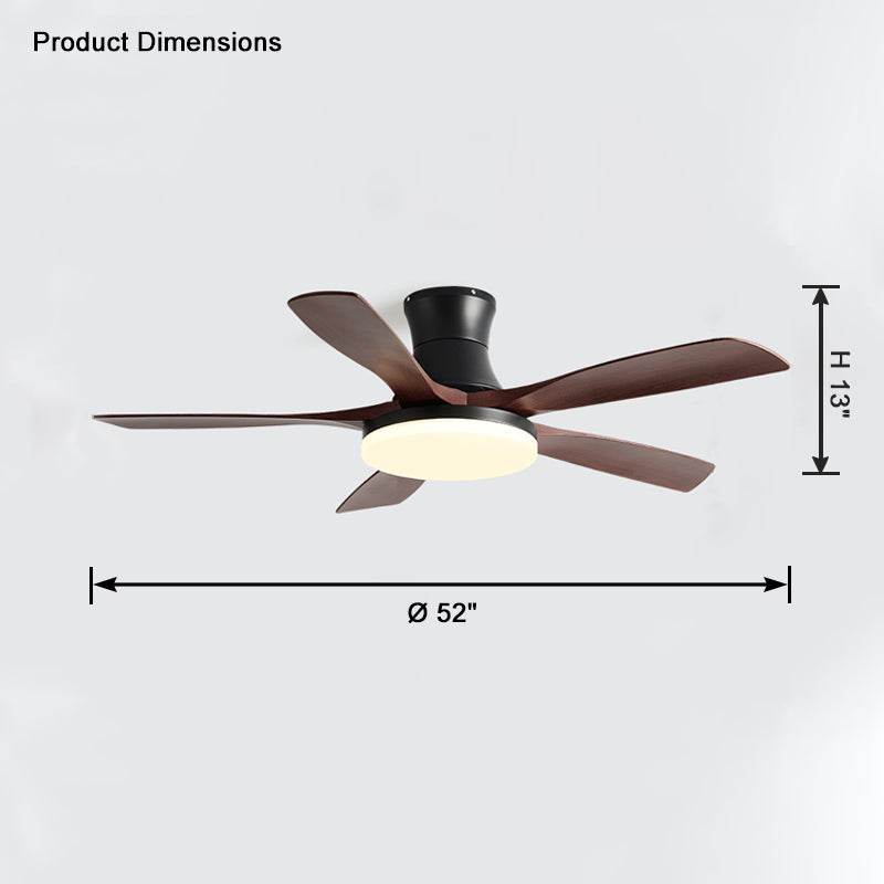 WOMO 5-Blade Modern Ceiling Fan-WM5126