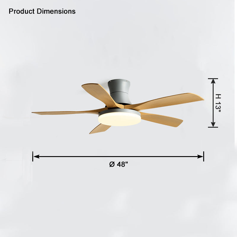 WOMO 5-Blade Modern Ceiling Fan-WM5126