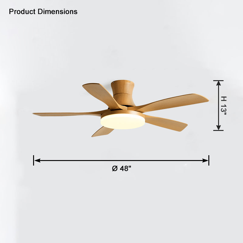 WOMO 5-Blade Modern Ceiling Fan-WM5126