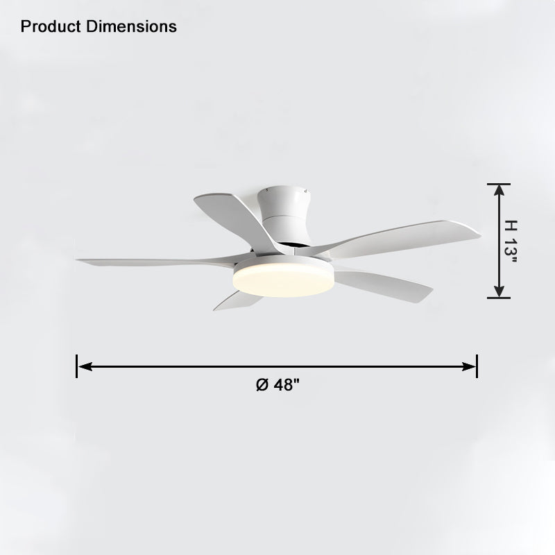 WOMO 5-Blade Modern Ceiling Fan-WM5126