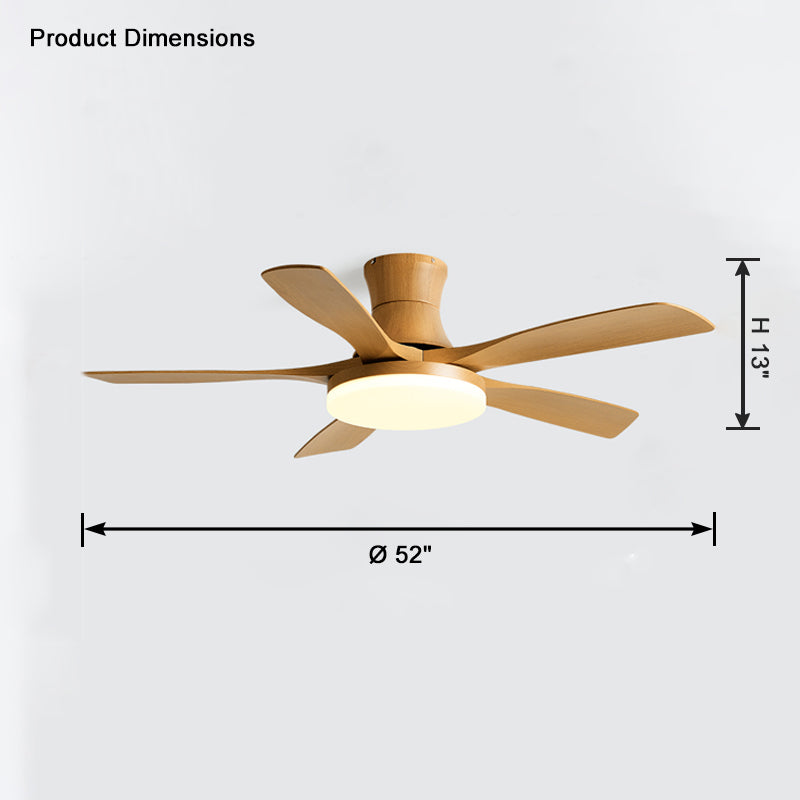 WOMO 5-Blade Modern Ceiling Fan-WM5126