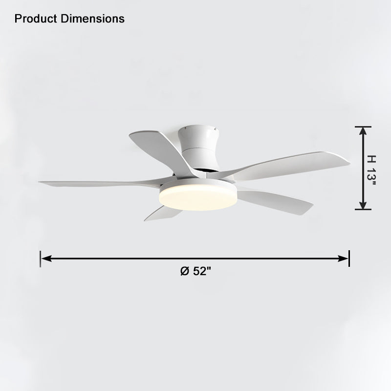 WOMO 5-Blade Modern Ceiling Fan-WM5126