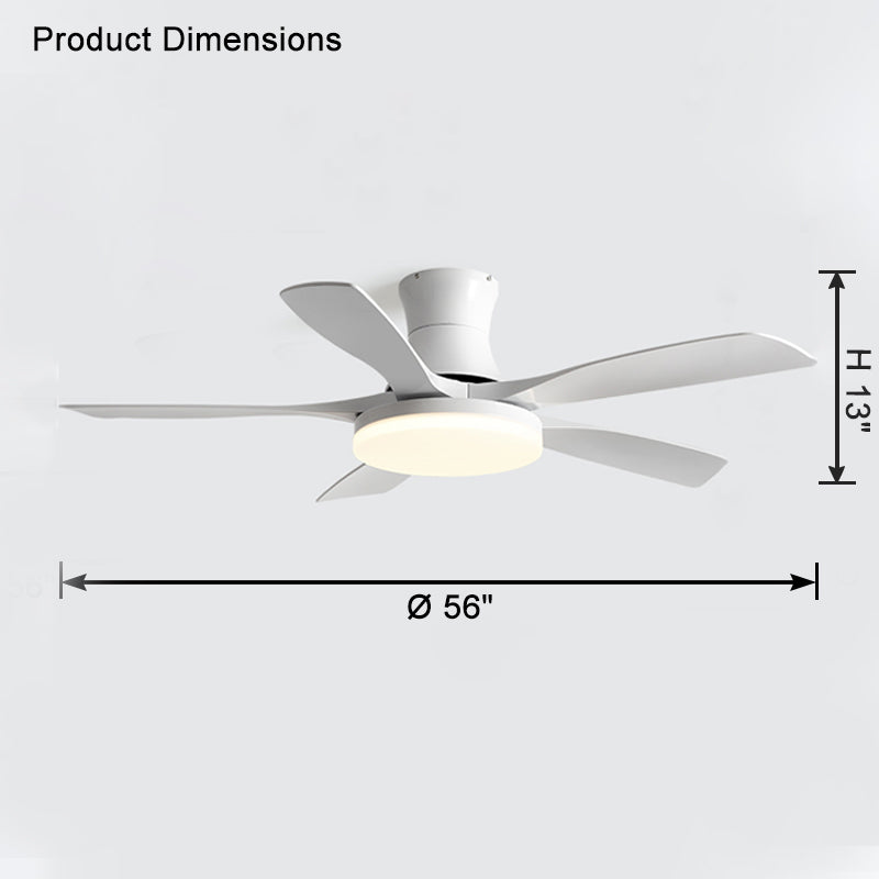 WOMO 5-Blade Modern Ceiling Fan-WM5126