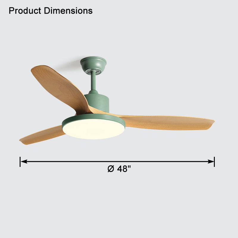 WOMO Ventilateur de plafond 3 Pales -WM5127