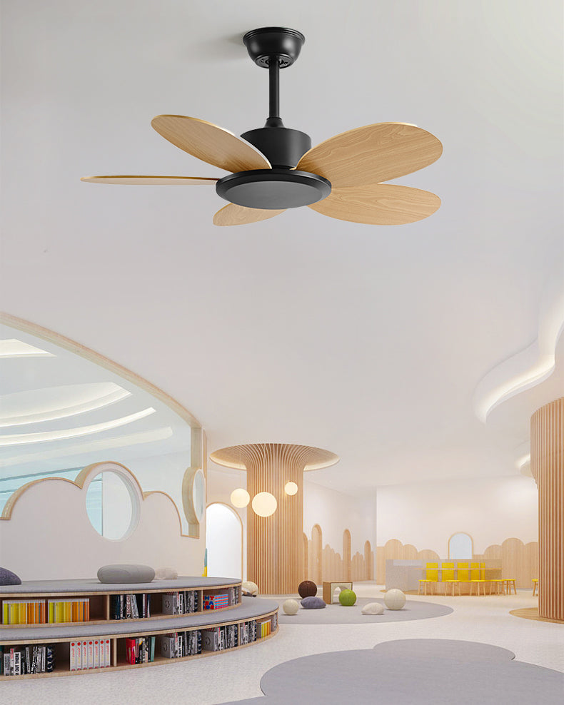 Ventilateur de plafond en bois pour enfants WOMO 36 pouces - WM5152