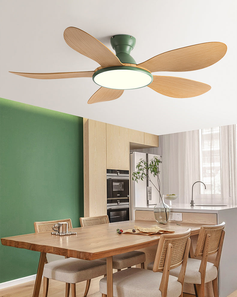 Ventilateur de plafond à profil bas WOMO avec lumière vive  - WM5153