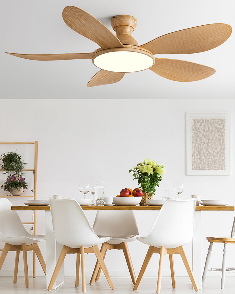 Ventilateur de plafond à profil bas WOMO avec lumière vive  - WM5153