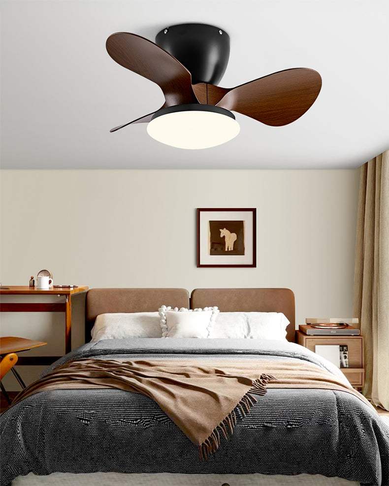 WOMO 24 pouces petite lampe de ventilateur de plafond à profil bas - WM5159