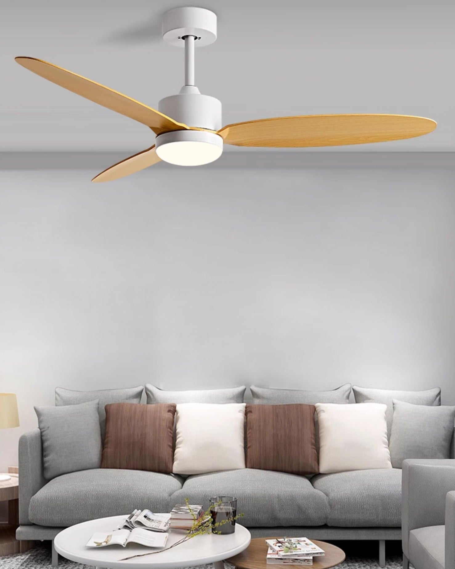 WOMO Ventilateur de plafond 3 Pales-WM5184