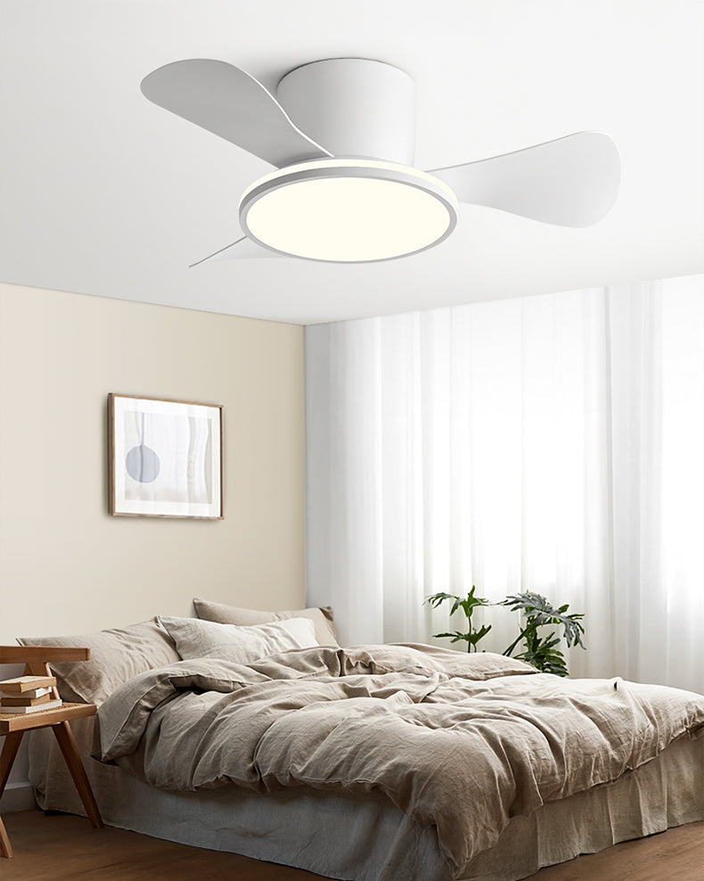 WOMO 28 pouces petite lampe de ventilateur de plafond Hugger - WM5186