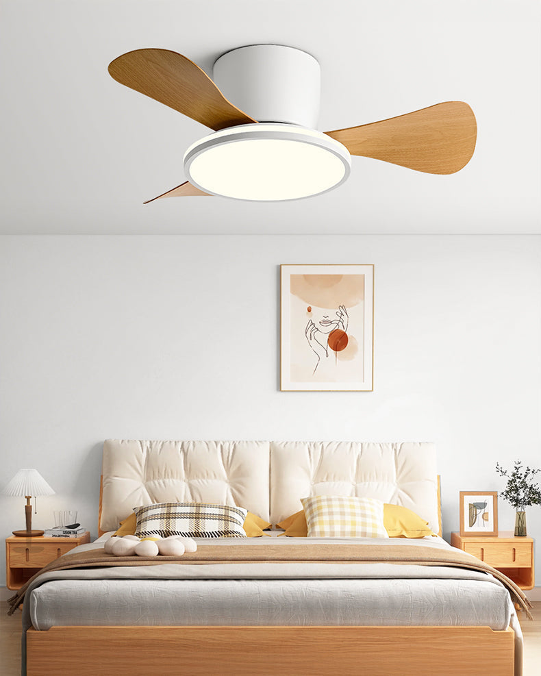 WOMO 28 pouces petite lampe de ventilateur de plafond Hugger - WM5186