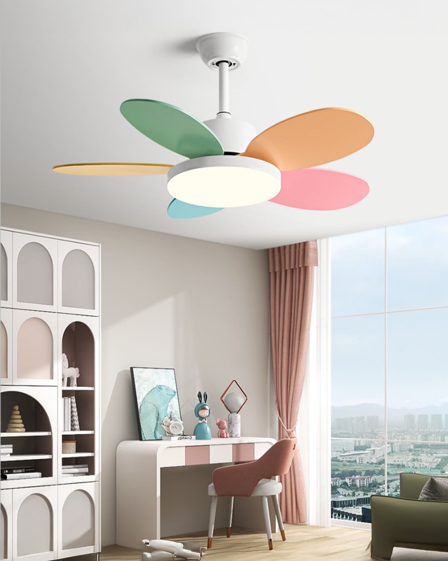 WOMO Ventilateur de plafond pour enfant-WM5187