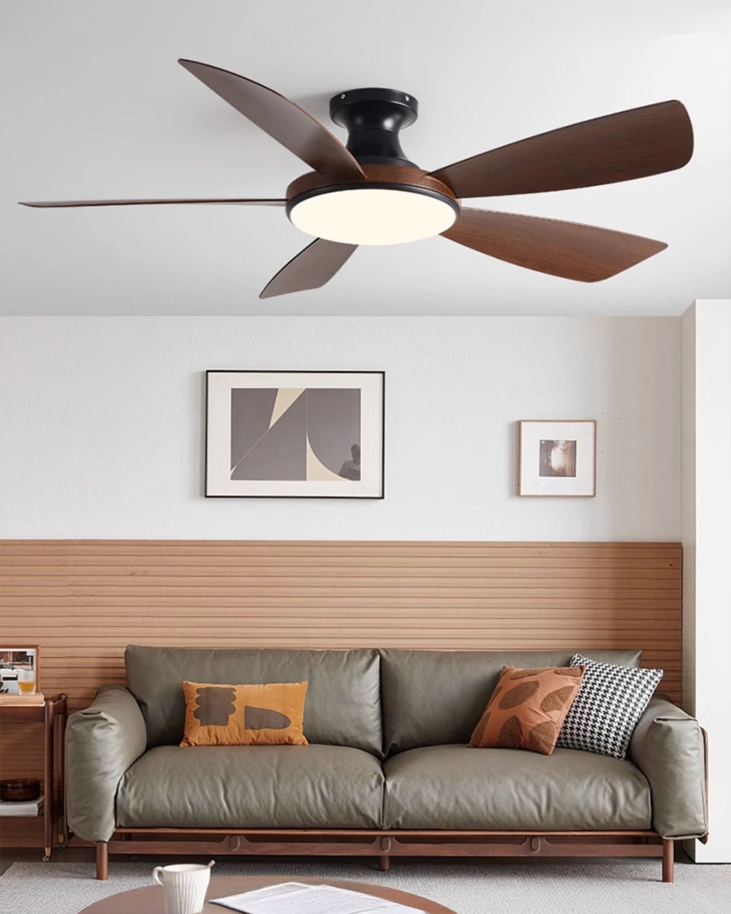 WOMO Ventilateur de plafond bas 5 Pales-WM5190