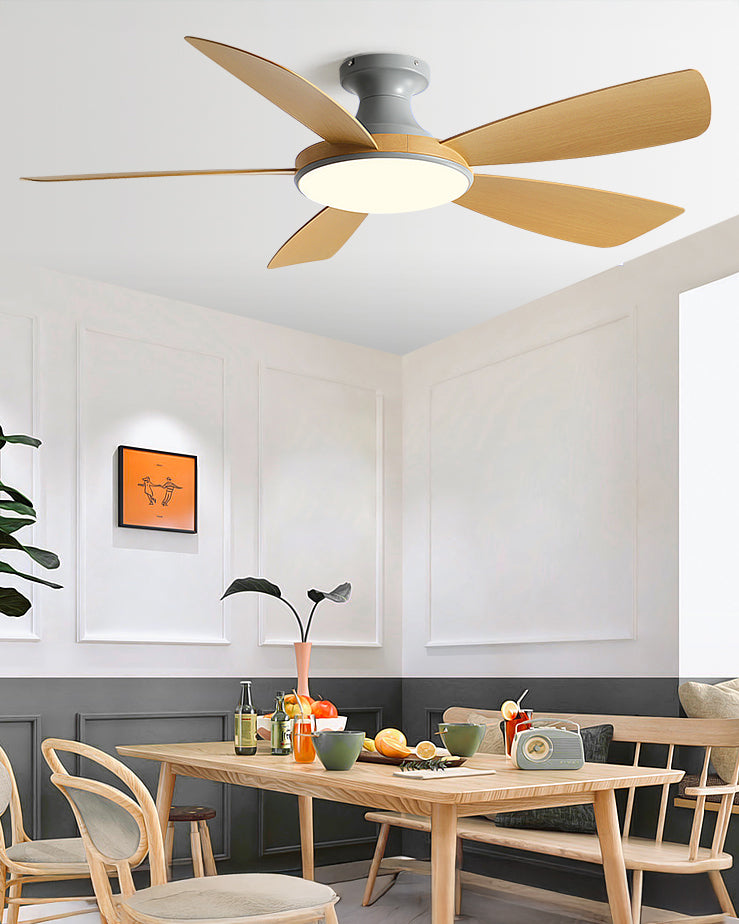 WOMO Ventilateur de plafond bas 5 Pales-WM5190