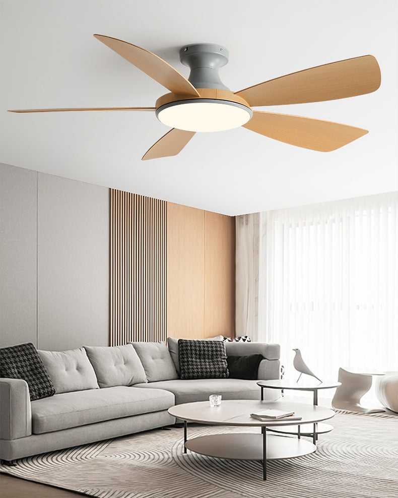 WOMO Ventilateur de plafond bas 5 Pales-WM5190