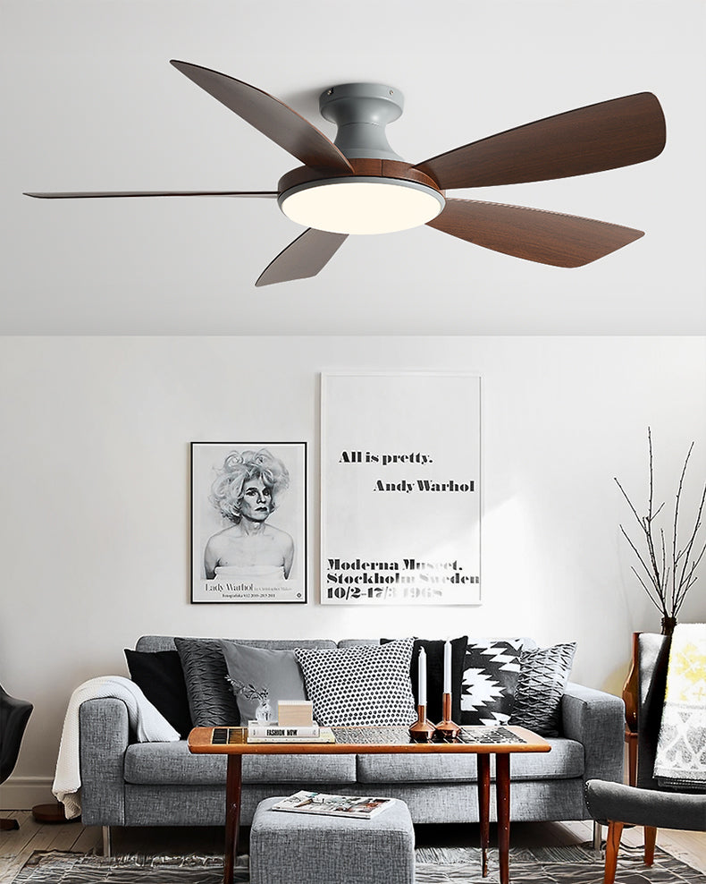 WOMO Ventilateur de plafond bas 5 Pales-WM5190
