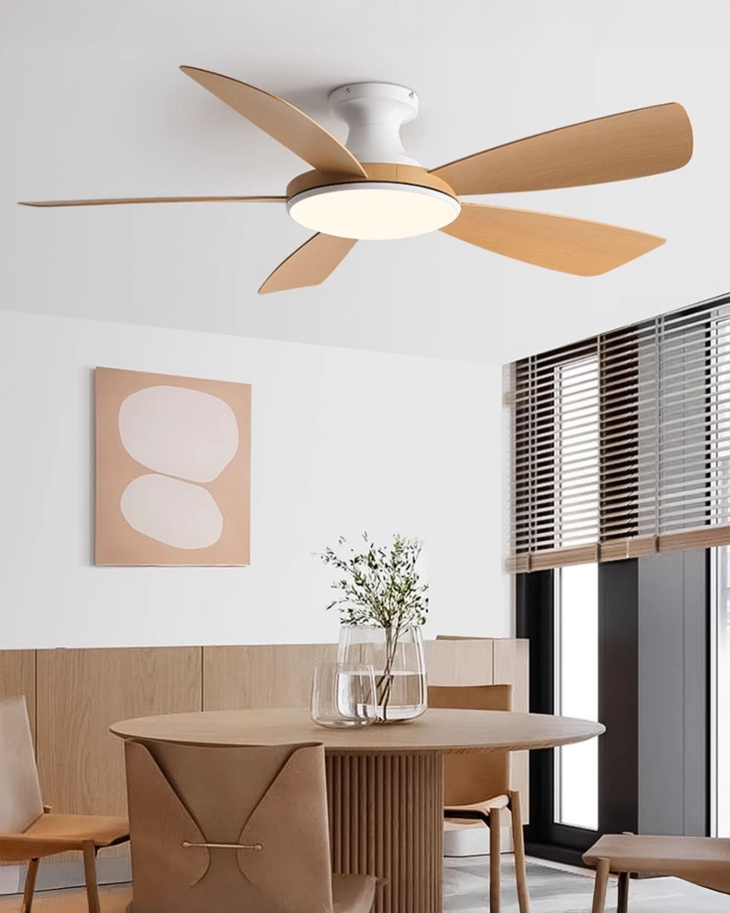 WOMO Ventilateur de plafond bas 5 Pales-WM5190