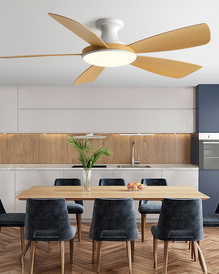 WOMO Ventilateur de plafond bas 5 Pales-WM5190